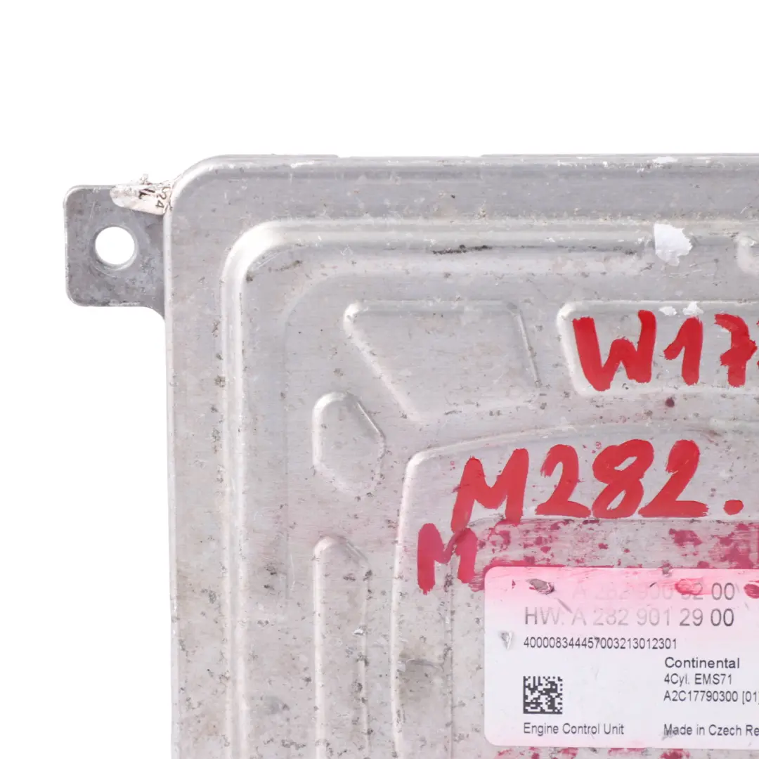 A200 M282.914 163HP Motorsteuergerät Modul ECU für Mercedes W177 mit Teilenummer A2829003200 Mercedes W177 A200 M282.914 163HP Motorsteuergerät Modul ECU - SKU A2829003200-1 - Teilenummer A2829003200
