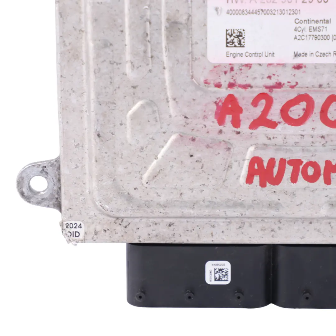 Mercedes W177 A200 M282.914 163HP Motorsteuergerät Modul ECU - SKU A2829003200-1 - Teilenummer A2829003200