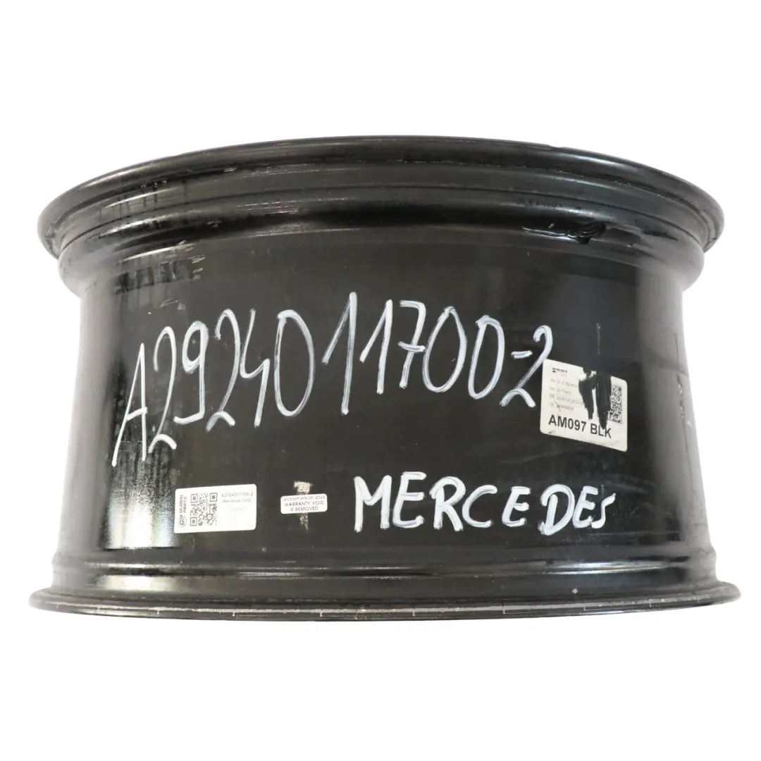 Alloy Rim 21" 11J ET:38 Double Spoke to Mercedes C292 AMG Wheel with Part number A2924011700 Mercedes C292 AMG Wheel Alloy Rim 21" 11J ET:38 Double Spoke - SKU A2924011700-2 - Part number A2924011700