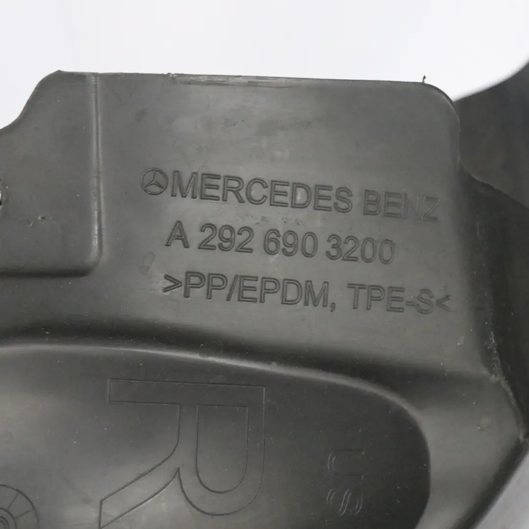 Guardabarros Delantero Derecho para Mercedes Gle Coupe C292 con número de pieza A2926903200 Mercedes Gle Coupe C292 Guardabarros Delantero Derecho - SKU A2926903200 - Número de pieza A2926903200