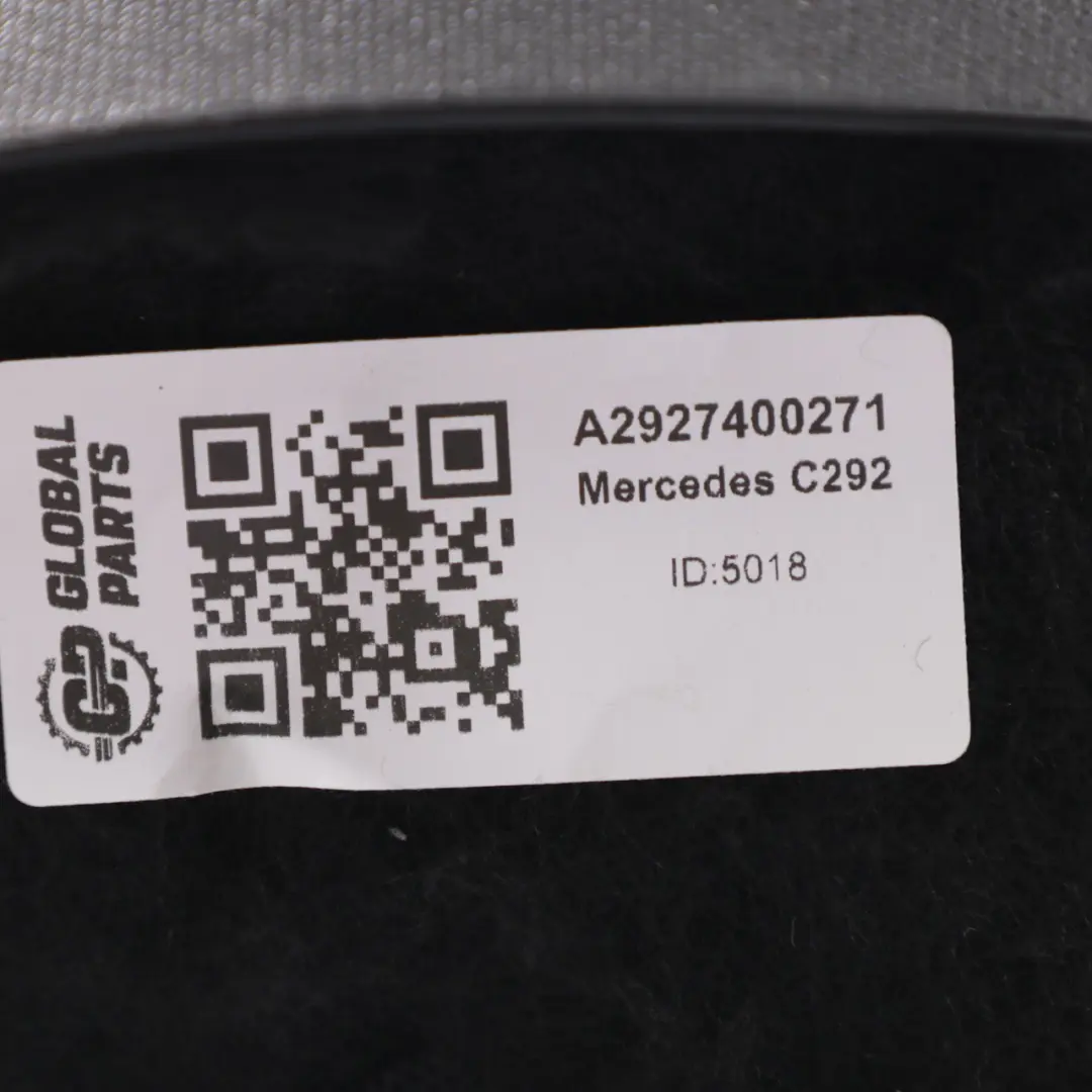 Coffre voiture Panneau hayon Habillage Droit pour Mercedes C292 à propos du numéro de pièce A2927400271 Mercedes C292 Coffre voiture Panneau hayon Habillage Droit - SKU A2927400271 - Numéro de pièce A2927400271