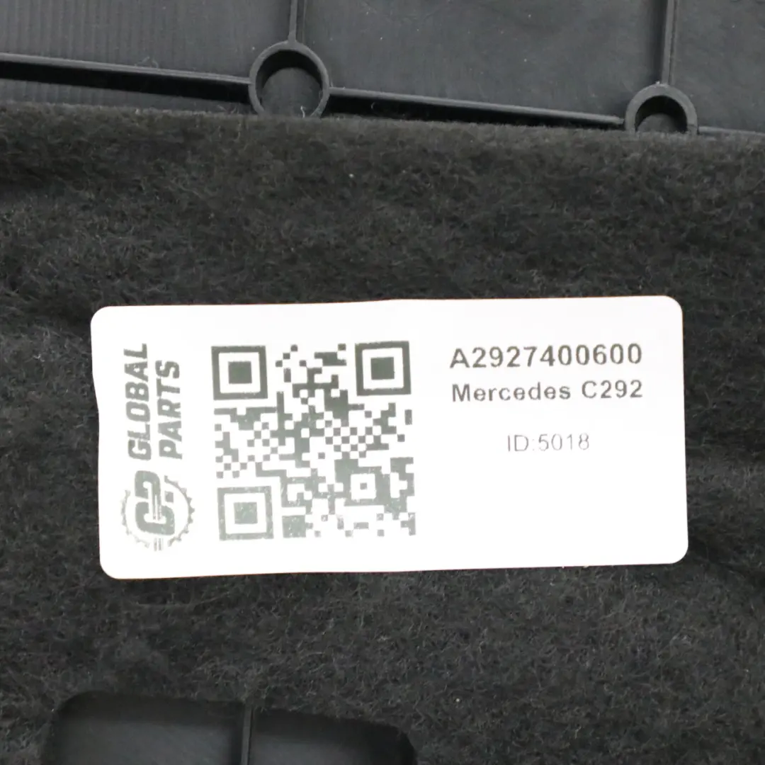 Tapa del panel superior del maletero para Mercedes GLE C292 con número de pieza A2927400600 Mercedes GLE C292 Tapa del panel superior del maletero - SKU A2927400600 - Número de pieza A2927400600