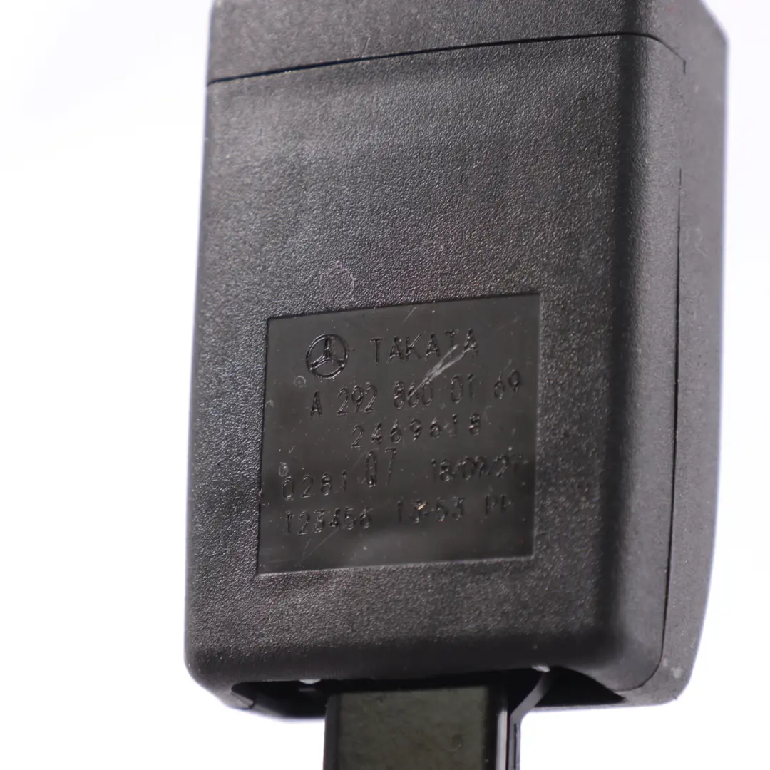 Mercedes GLE C292 Bench Seat Belt Buckle Catch Rear Left N/S - SKU A2928600169 - Part number A2928600169