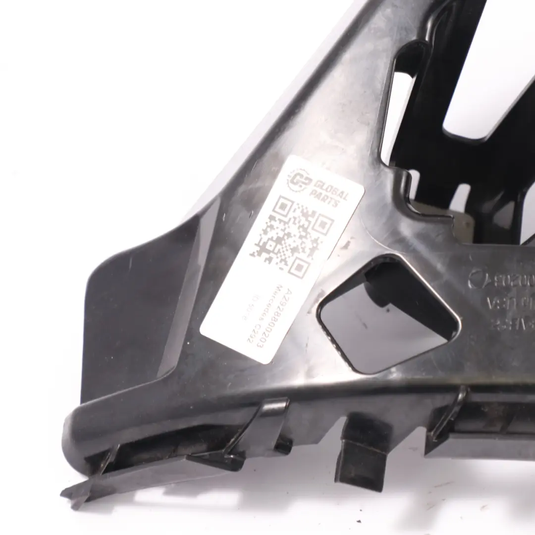 Bumper Bracket Right O/S Holder Mount Trim to Mercedes GLE C292 Rear with Part number A2928800203 Mercedes GLE C292 Rear Bumper Bracket Right O/S Holder Mount Trim - SKU A2928800203 - Part number A2928800203