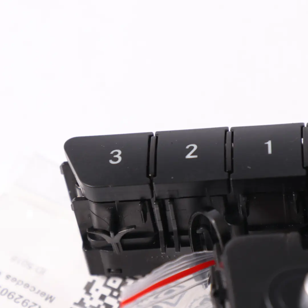 Mercedes C292 Seat Adjustment Switch Front Right O/S Memory Button - SKU A2929050701 - Part number A2929050701
