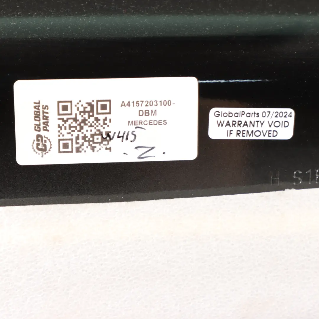 Mercedes Citan W415 Door Front Left Panel Dravite Black Metallic - 398 - SKU A4157203100-DBM - Part number A4157203100