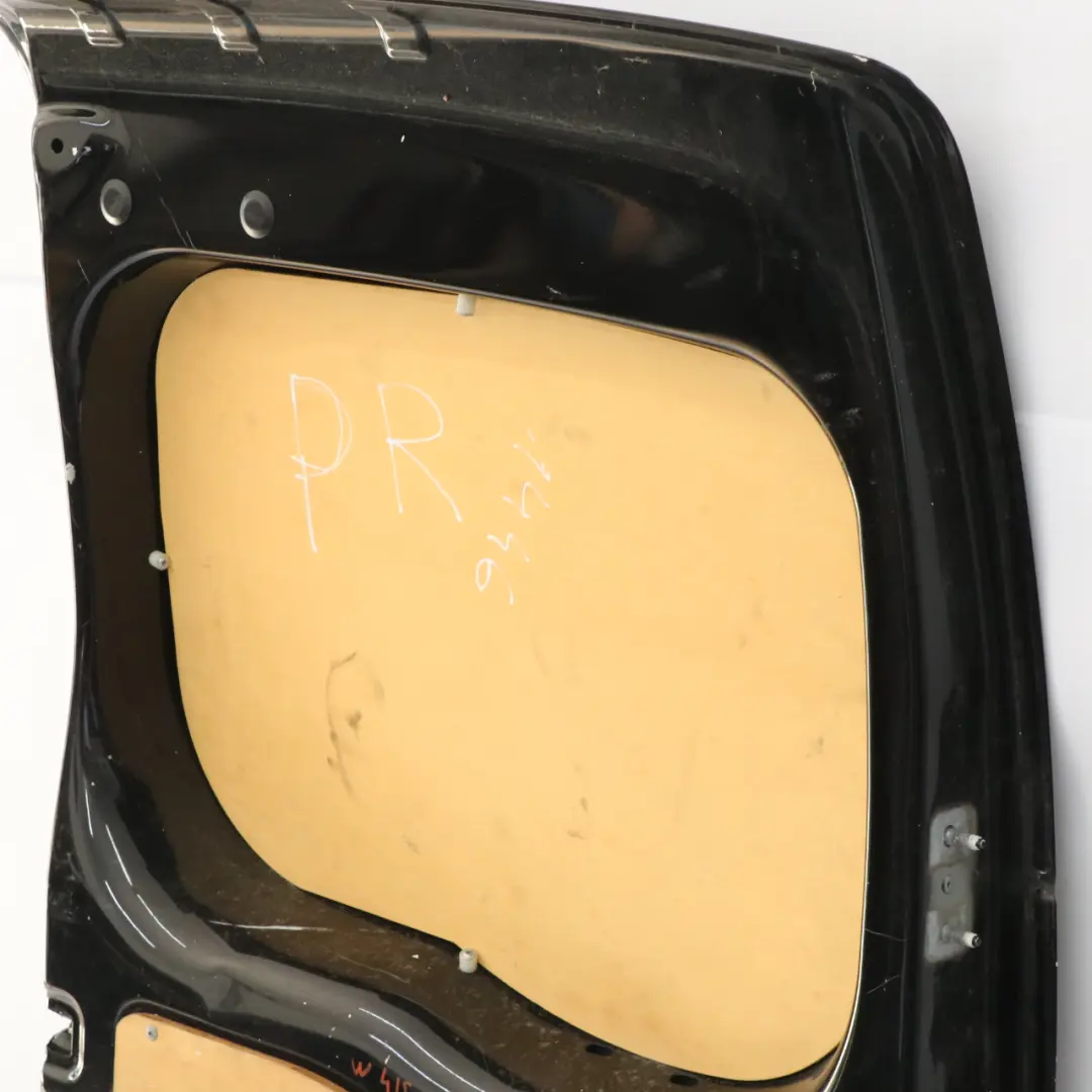 Door Rear Left N/S Boot Lid Dravite Black - 398 to Mercedes Citan W415 Tailgate with Part number A4157400001 Mercedes Citan W415 Tailgate Door Rear Left N/S Boot Lid Dravite Black - 398 - SKU A4157400001-DBM - Part number A4157400001