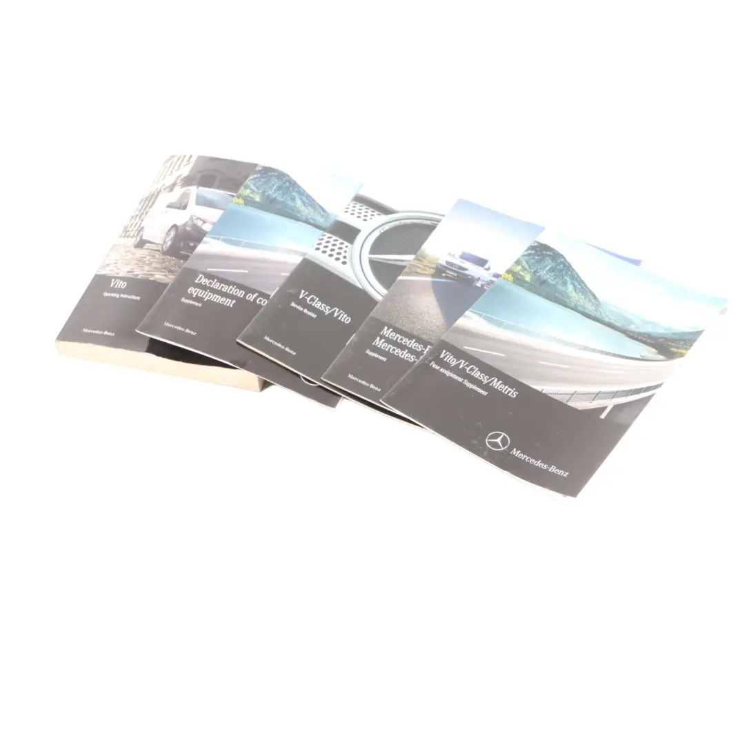Mercedes W447 Owner's Handbook Book Instructions Manual Case Wallet - SKU A4475844603 - Part number A4475844603