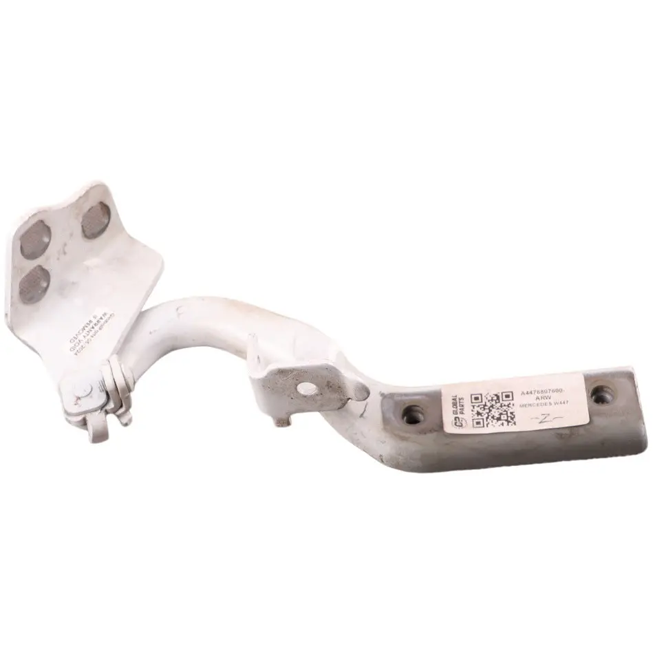 Mercedes W447 Bisagra Capó Derecha Blanco Ártico 9147 - SKU A4478807600-ARW - Número de pieza A4478807600