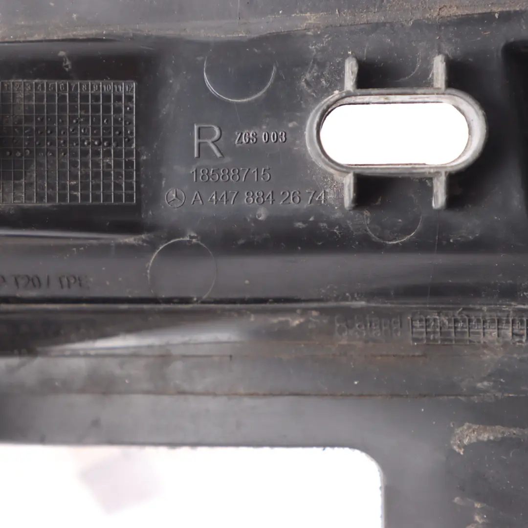 Mercedes Vito W447 Windscreen Scuttle Panel End Trim Cover Right O/S - SKU A4478842674 - Part number A4478842674