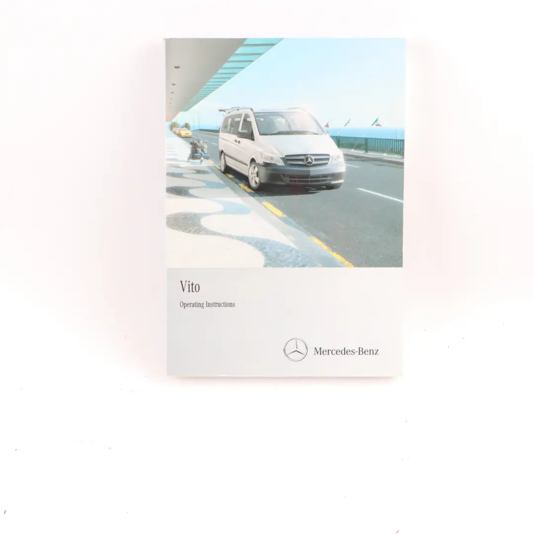 Mercedes Vito W639 Owner's Handbook Service Booklet Case Pouch Wallet Set - SKU A6395845671 - Part number A6395845671