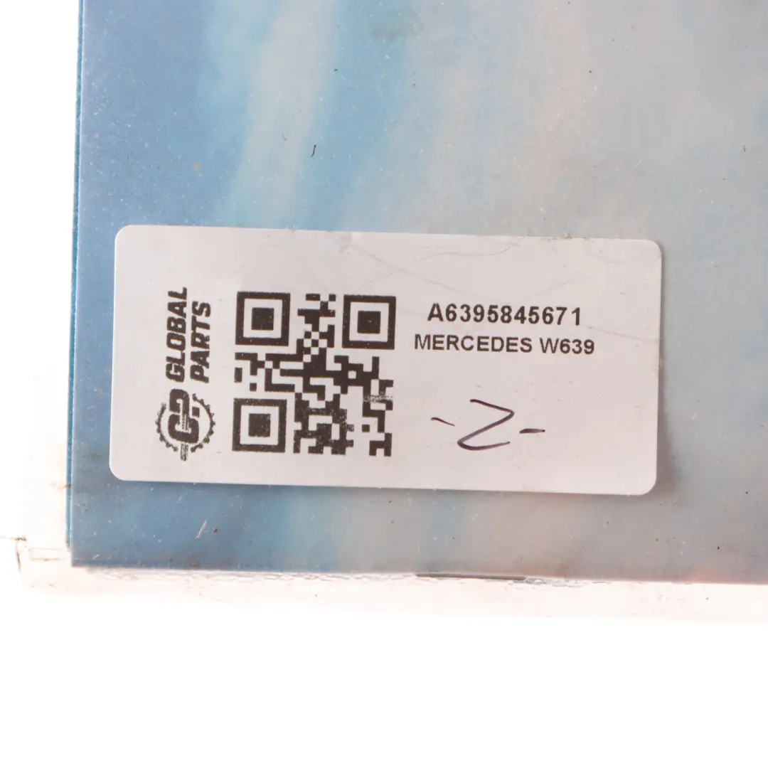 Mercedes Vito W639 Owner's Handbook Service Booklet Case Pouch Wallet Set - SKU A6395845671 - Part number A6395845671