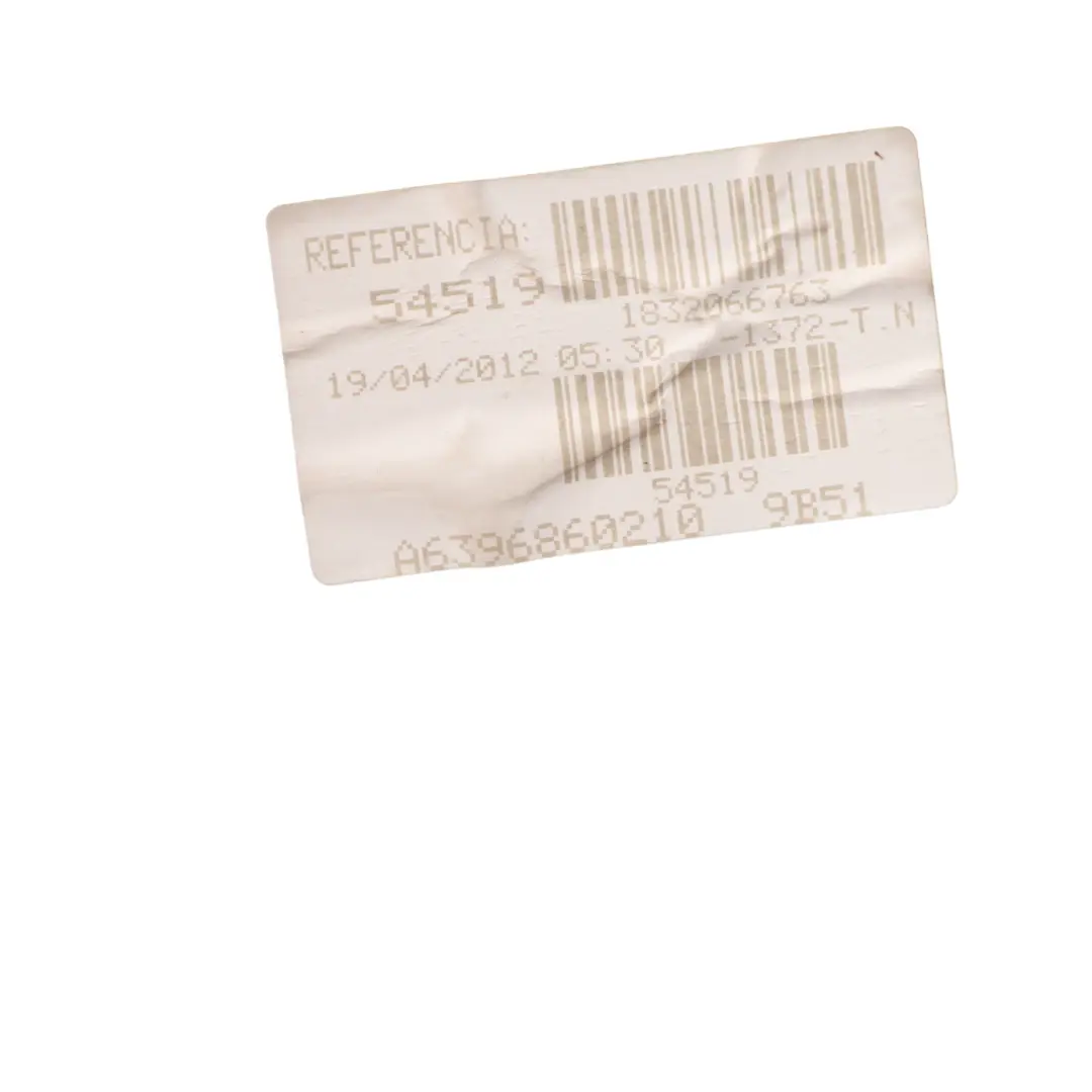 Entrance Trim Left N/S Sliding Door Sill Panel to Mercedes Vito W639 with Part number A6396860210 Mercedes Vito W639 Entrance Trim Left N/S Sliding Door Sill Panel - SKU A6396860210 - Part number A6396860210