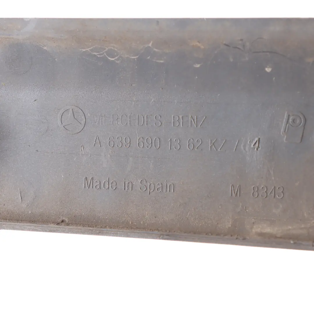 Mercedes W639 Schiebetür rechts Zierleiste Flintgrau - 368 - SKU A6396901362-FLG - Teilenummer A6396901362