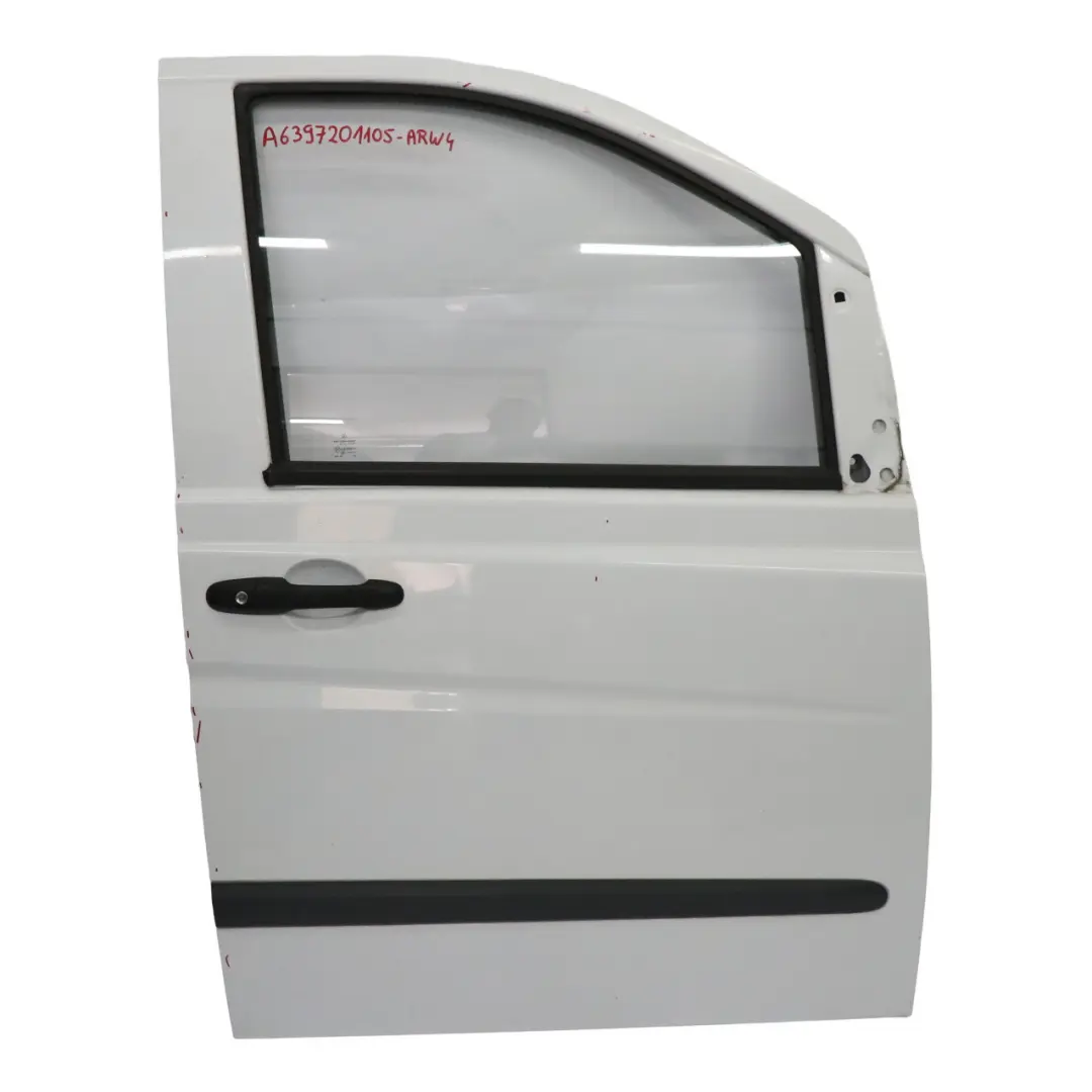 Mercedes Vito W639 Pannello di copertura anteriore destro bianco artico - 9174 - SKU A6397201105-ARW4 - Numero di parte A6397201105
