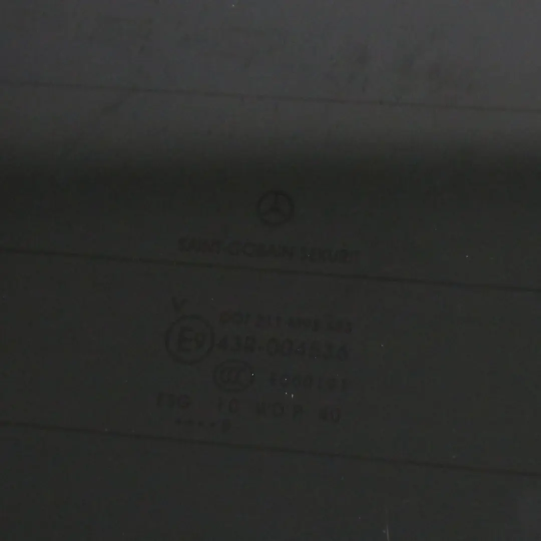 Boot Trunk Lid Tailgate Window AS3 Tinted Glass Glazing to Mercedes Vito W639 Rear with Part number A6397452410 Mercedes Vito W639 Rear Boot Trunk Lid Tailgate Window AS3 Tinted Glass Glazing - SKU A6397452410 - Part number A6397452410