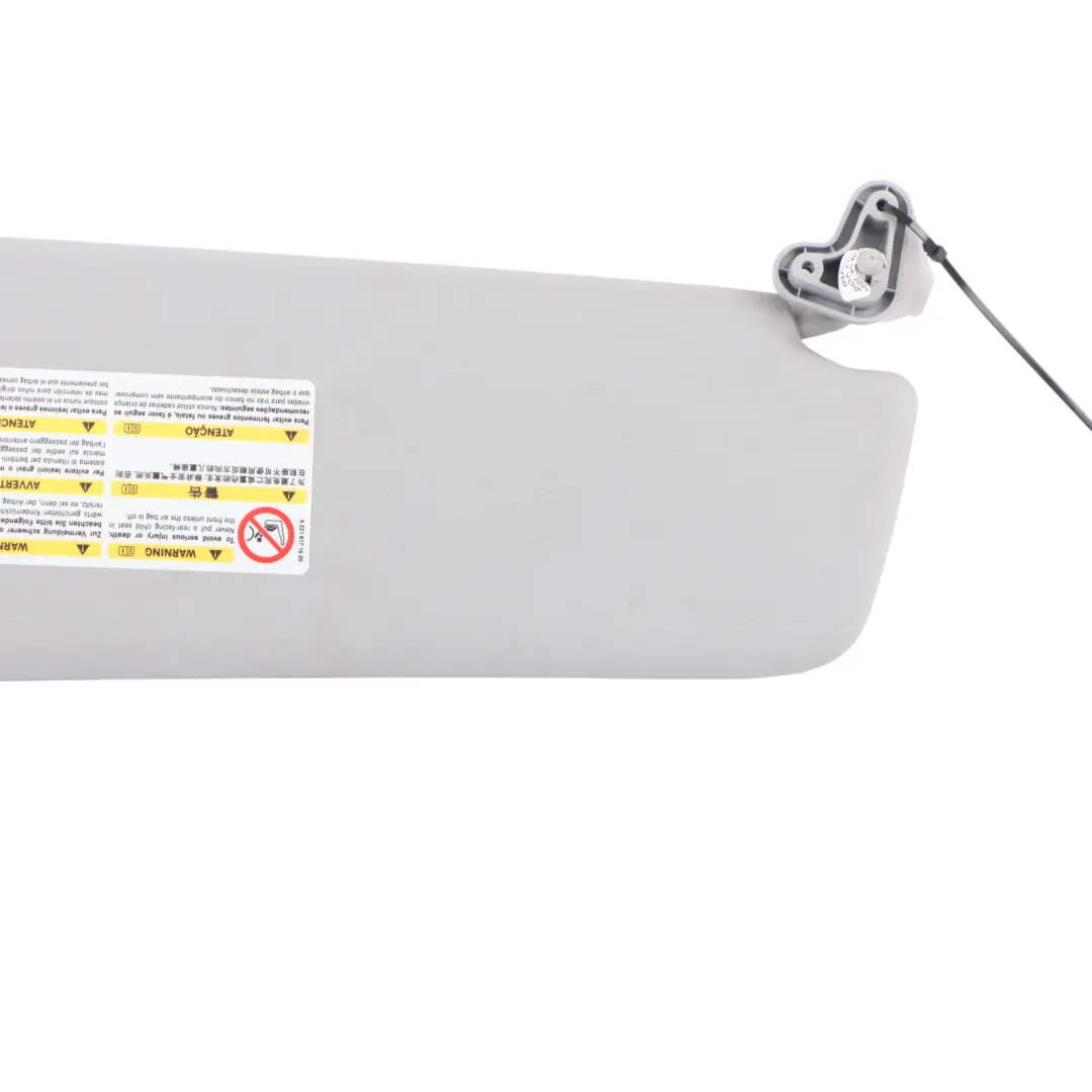 Mercedes Vito W639 Sonnenblende Abdeckung Trim Links Sonnenblende Panel Grau - SKU A6398100010-3 - Teilenummer A6398100010