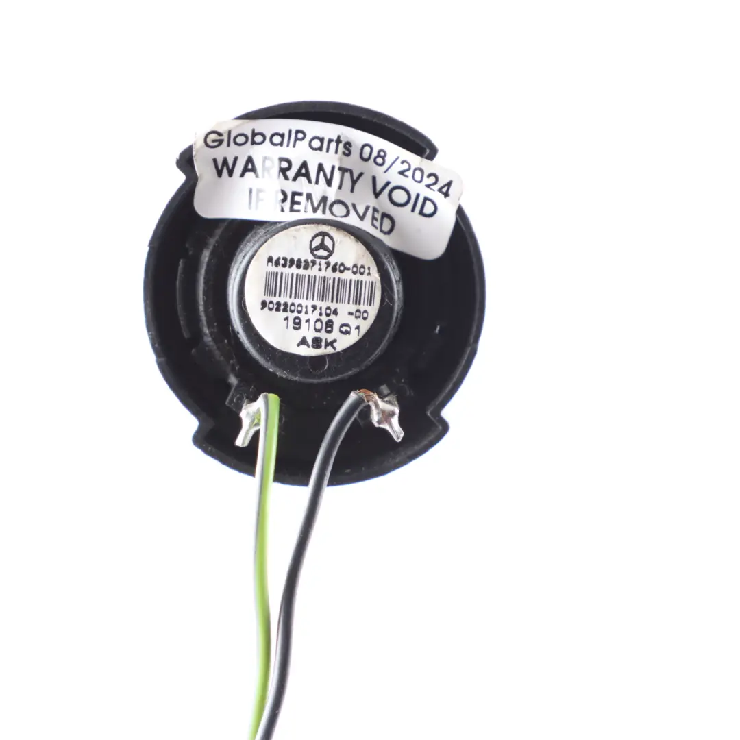 łośnik Wysokotonowy Tylny Prawy Lewy do Mercedes Vito W639 o numerze A6398271760 Mercedes Vito W639 łośnik Wysokotonowy Tylny Prawy Lewy - SKU A6398271760 - Numer Części A6398271760