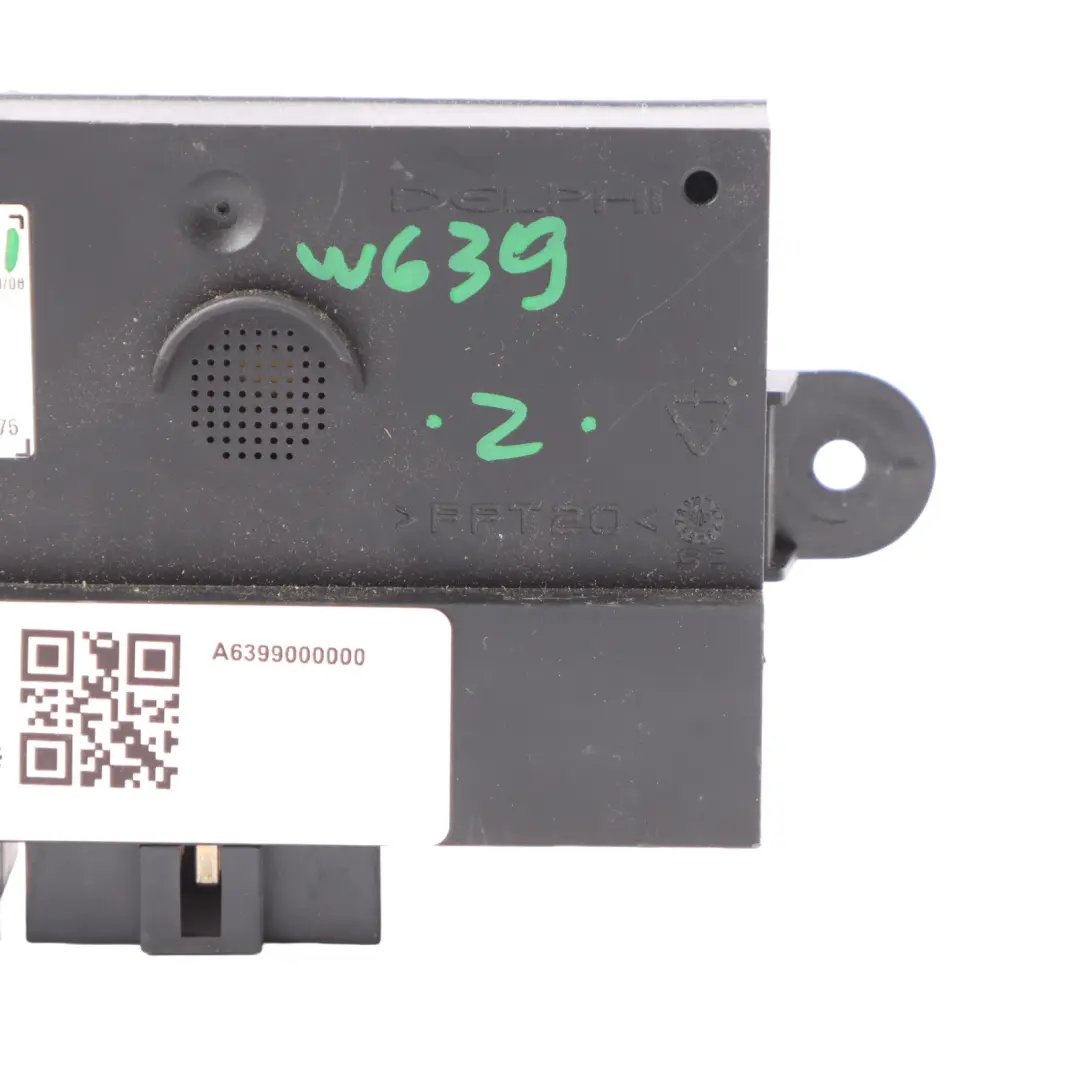 Mercedes Vito Viano W639 Side Sliding Door Control Unit Module ECU - SKU A6399000000 - Part number A6399000000