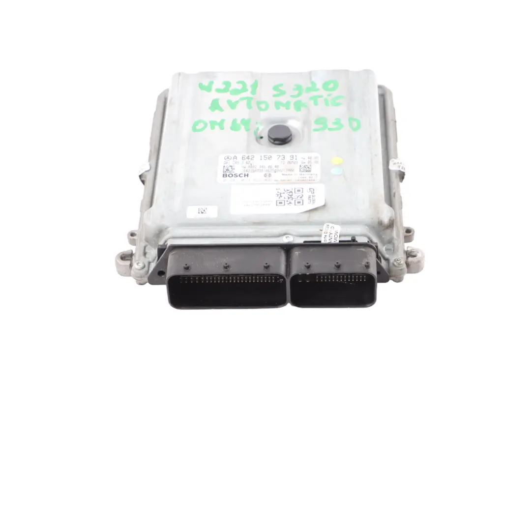 Mercedes W221 S320 CDI 642.930 235HP Contrôle Moteur ECU Automatique - SKU A6421507391 - Numéro de pièce A6421507391