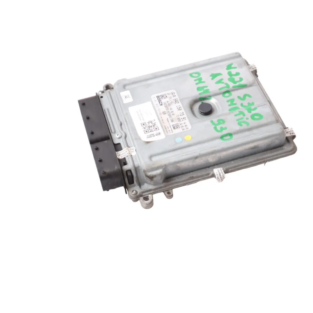 642.930 Sterownik Silnika ECU Automat do Mercedes W221 S320 CDI o numerze A6421507391 Mercedes W221 S320 CDI 642.930 Sterownik Silnika ECU Automat - SKU A6421507391 - Numer Części A6421507391