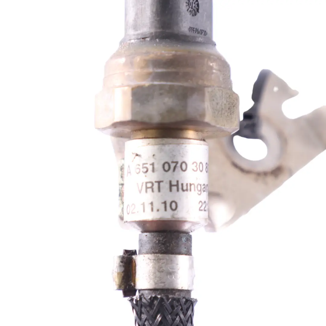 Mercedes W204 W212 OM651 Fuel Pressure Pump Feed Pipe Line Sensor - SKU A6510703081 - Part number A6510703081