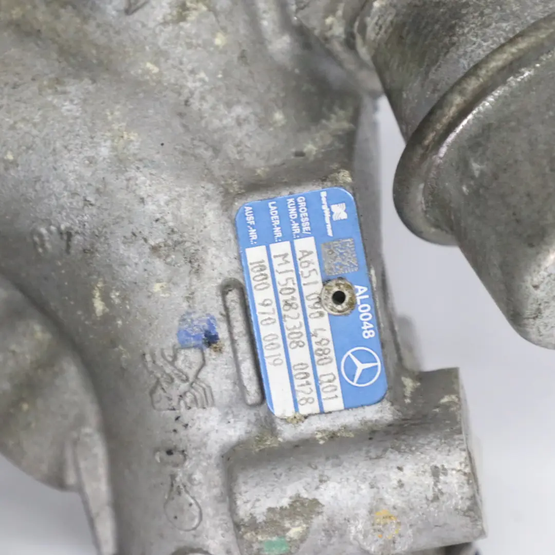 Turbocompresor Turbo OM651 Diesel para Mercedes W204 W212 con número de pieza A6510904080 Mercedes W204 W212 Turbocompresor Turbo OM651 Diesel - SKU A6510904080 - Número de pieza A6510904080