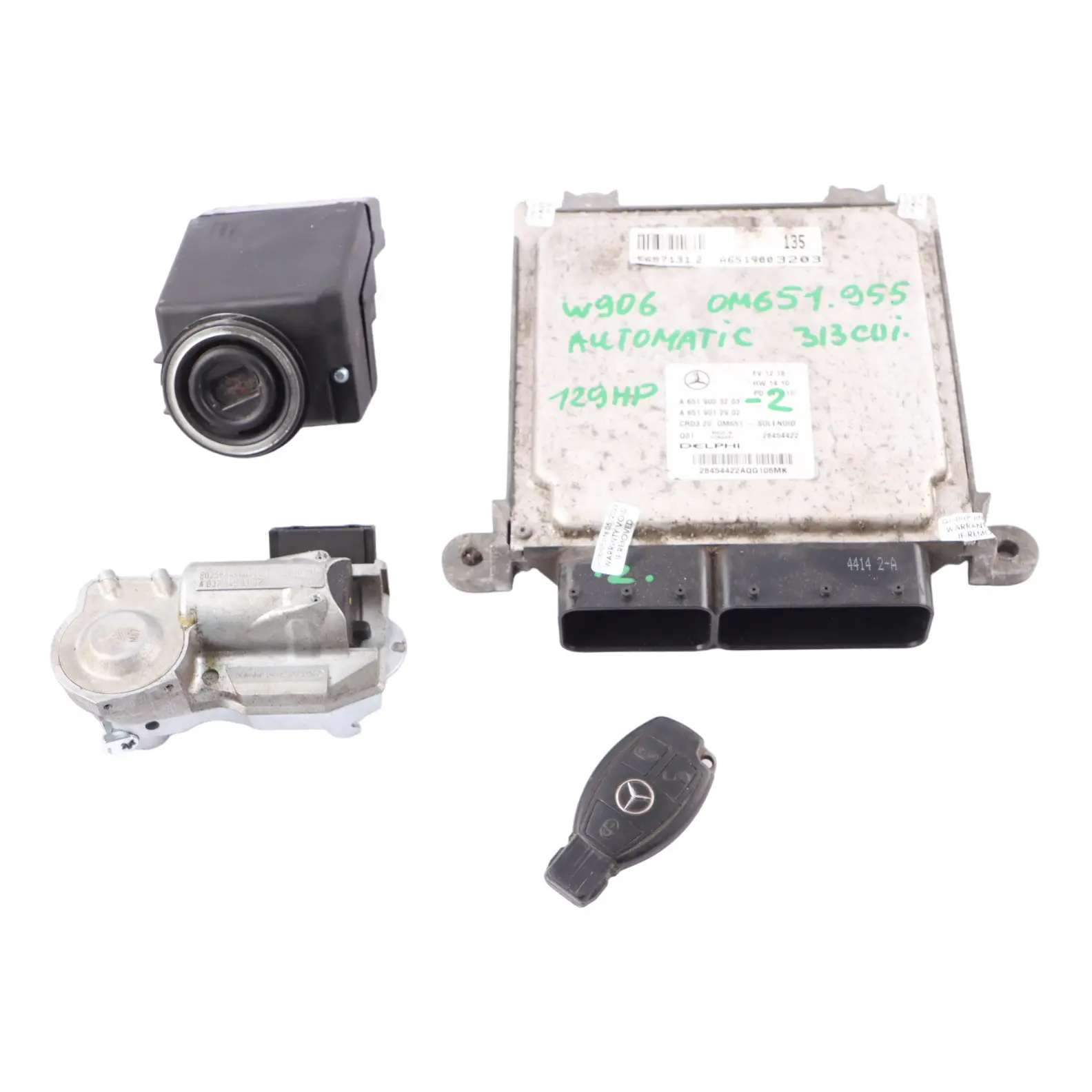 Mercedes W906 313 CDI OM651.955 129PS Steuergerät A6519003203 Automatik