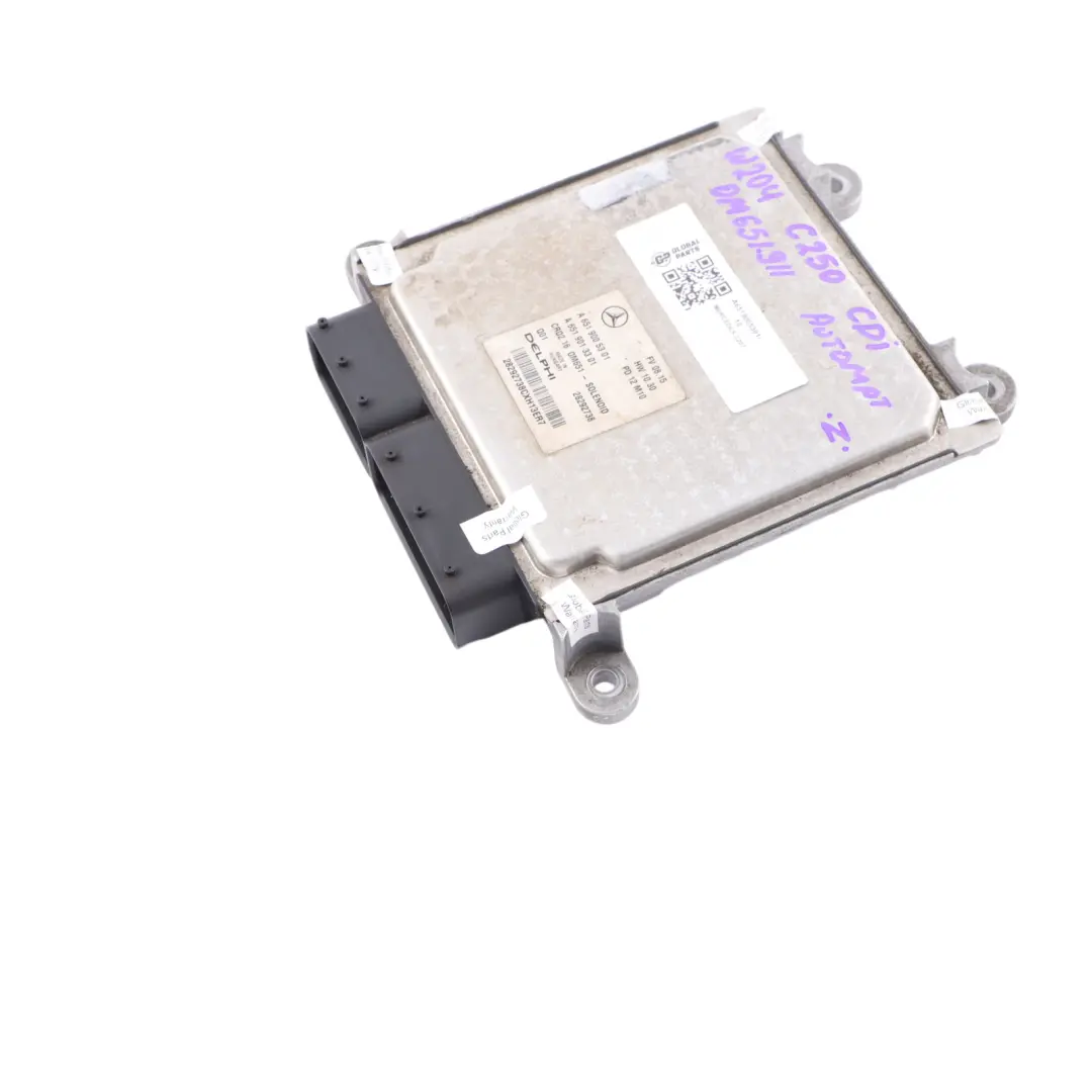 Mercedes C207 E250 CDI BE OM651.911 Engine Unit Module ECU Automatic - SKU A6519005301-10 - Part number A6519005301