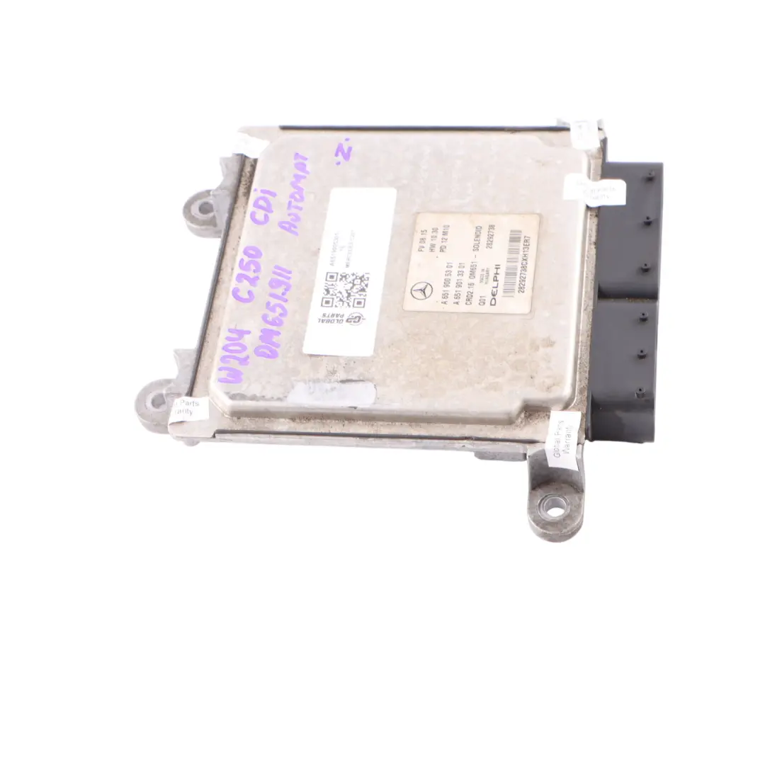 Mercedes C207 E250 CDI BE OM651.911 Engine Unit Module ECU Automatic - SKU A6519005301-10 - Part number A6519005301