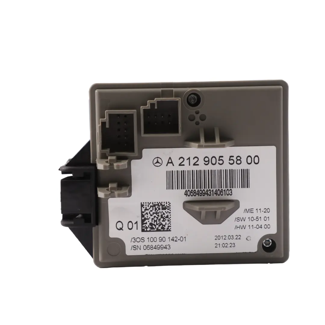 Mercedes W212 E250 CDI 651.924 204HP Motor Unidad ECU Kit Clave - SKU A6519007500-13 - Número de pieza A6519007500