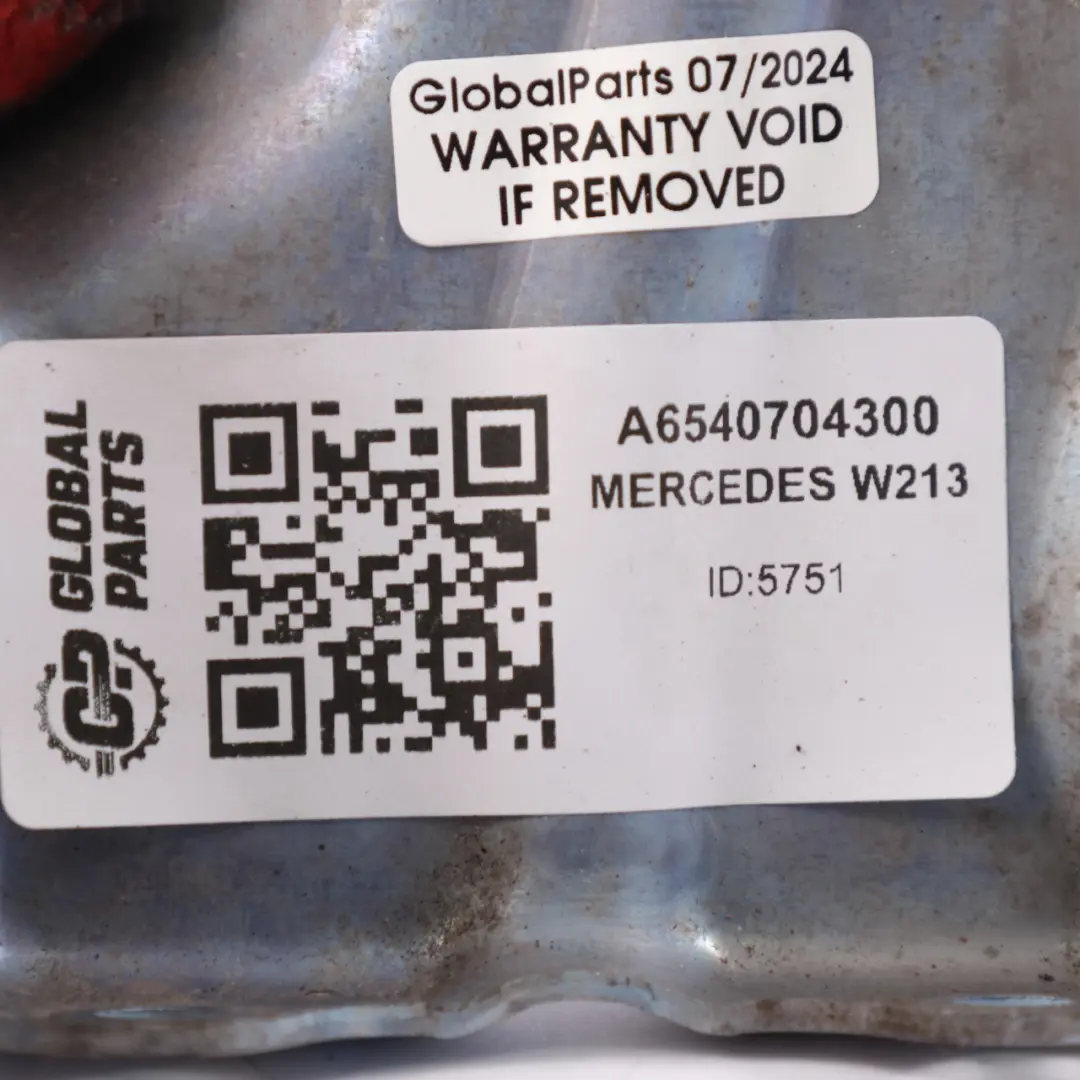 Mercedes W907 Spritanlage Schutz Blech Abdeckung - SKU A6540704300 - Teilenummer A6540704300