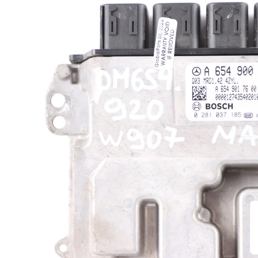 Mercedes W447 W907 W910 Engine Control Unit Module ECU - SKU A6549009400 - Part number A6549009400
