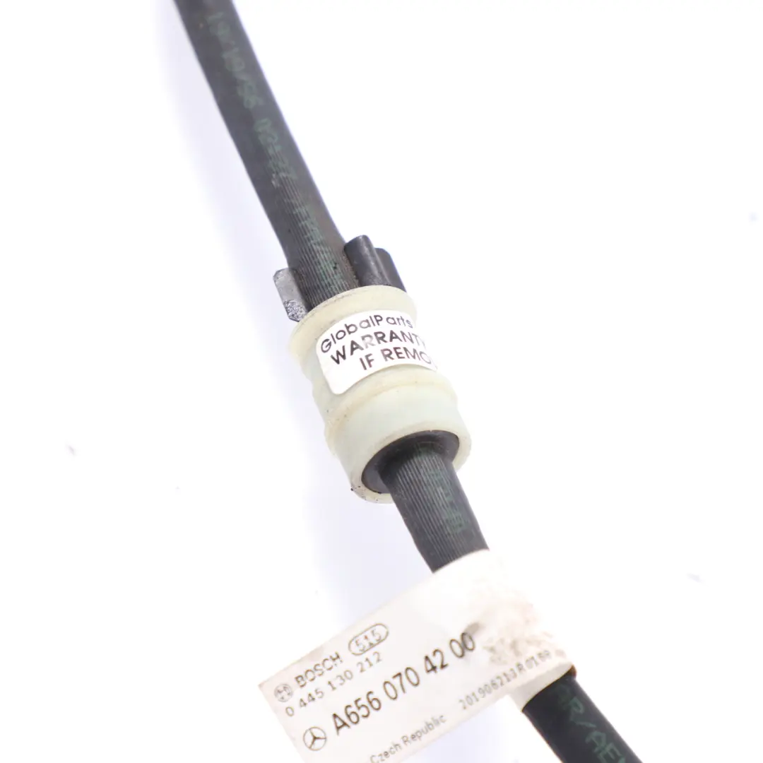 OM656 Tubo trabocco carburante Linea ritorno per Mercedes W213 W222 con numero di parte A6560704200 Mercedes W213 W222 OM656 Tubo trabocco carburante Linea ritorno - SKU A6560704200 - Numero di parte A6560704200