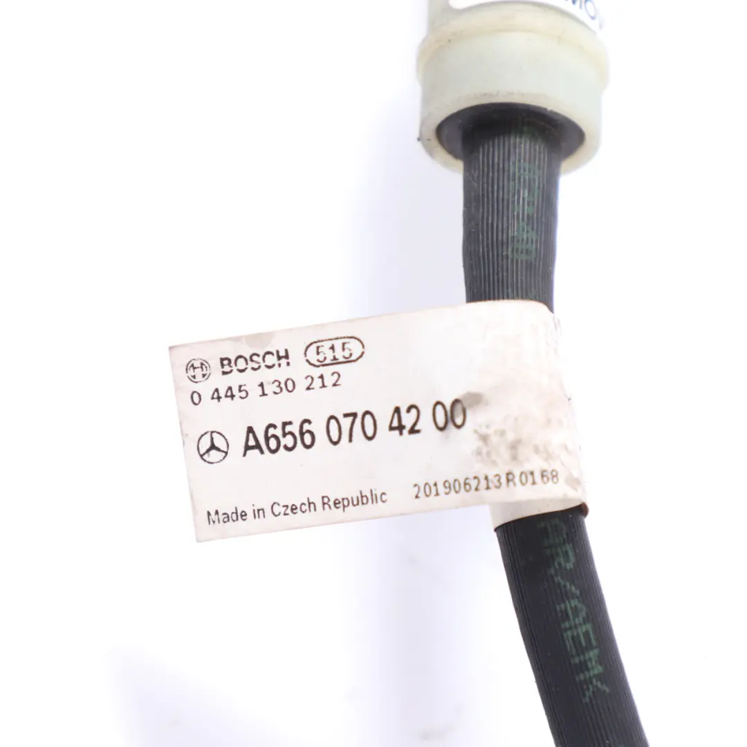 Mercedes W213 W222 OM656 manguera rebose línea retorno combustible - SKU A6560704200 - Número de pieza A6560704200