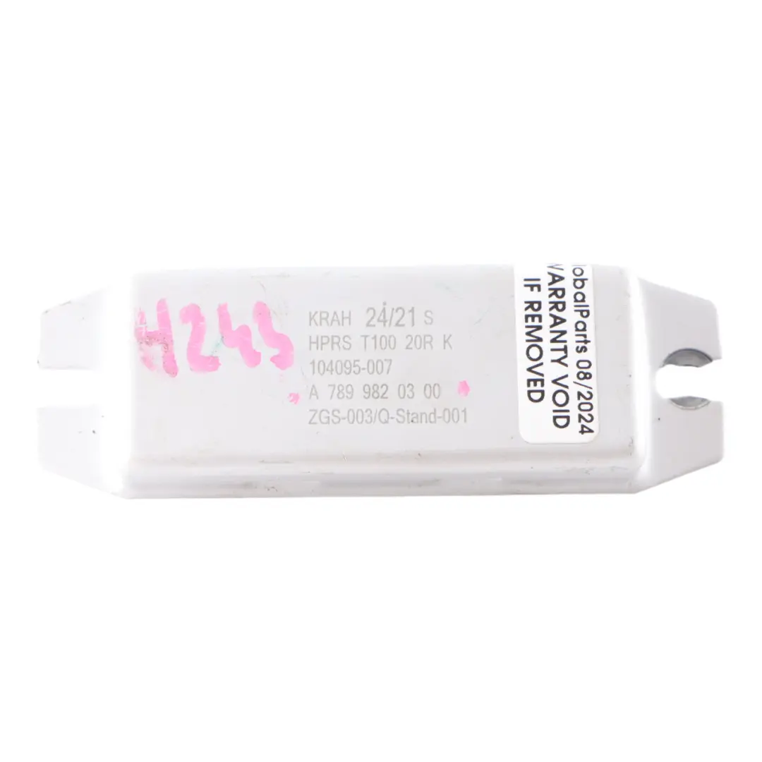 Control Unit Module to Mercedes EQA H243 Hybrid with Part number A7899820300 Mercedes EQA H243 Hybrid Control Unit Module - SKU A7899820300 - Part number A7899820300