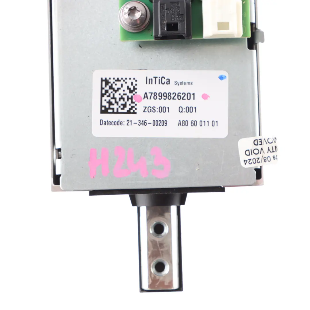 Intica Control System Module Unit Box to Mercedes H243 EQA with Part number A7899826201 Mercedes H243 EQA Intica Control System Module Unit Box - SKU A7899826201 - Part number A7899826201