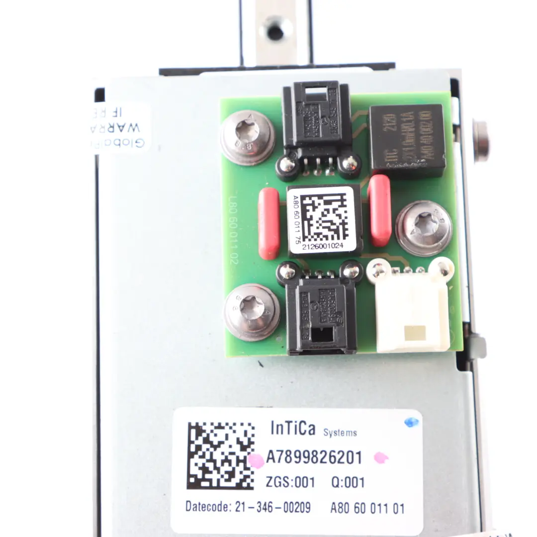 Intica Control System Module Unit Box to Mercedes H243 EQA with Part number A7899826201 Mercedes H243 EQA Intica Control System Module Unit Box - SKU A7899826201 - Part number A7899826201