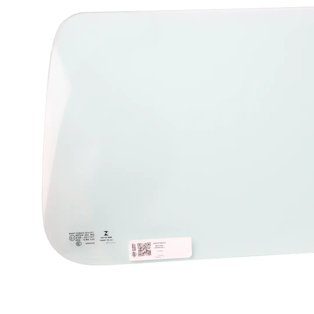 Mercedes Sprinter W907 Rear Boot Trunk Lid Tailgate Window AS2 - SKU A9016780210 - Part number A9016780210