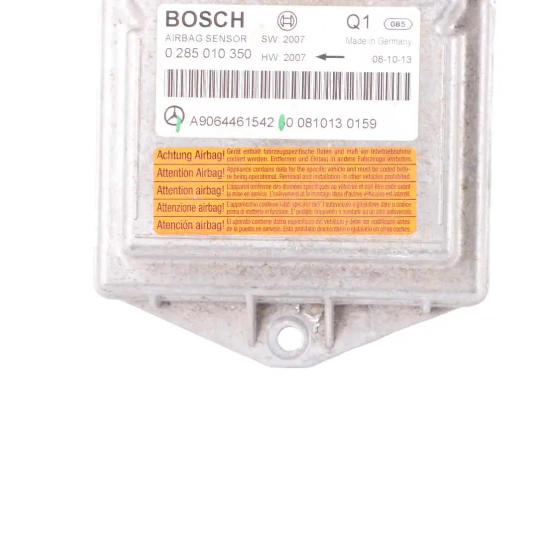 Air Module Mercedes Vito W639 Sprinter W906 Control Unit ECU Sensor - SKU A9064461542 - Part number A9064461542