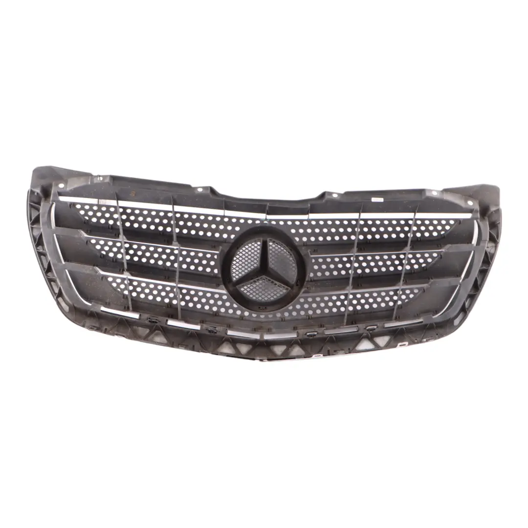 Front Grille Hood Radiator Covering Trim Arctic White to Mercedes Sprinter W906 with Part number A9068880523 Mercedes Sprinter W906 Front Grille Hood Radiator Covering Trim Arctic White - SKU A9068880523-ARW - Part number A9068880523