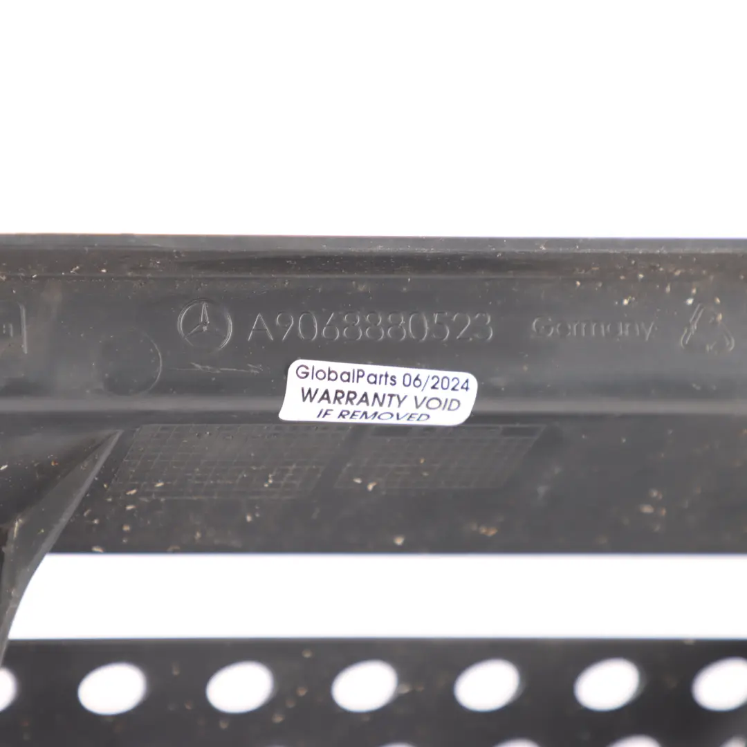 Front Grille Hood Radiator Covering Trim Arctic White to Mercedes Sprinter W906 with Part number A9068880523 Mercedes Sprinter W906 Front Grille Hood Radiator Covering Trim Arctic White - SKU A9068880523-ARW - Part number A9068880523