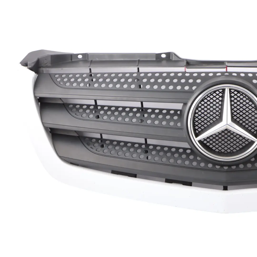 Front Grille Hood Radiator Covering Trim Arctic White to Mercedes Sprinter W906 with Part number A9068880523 Mercedes Sprinter W906 Front Grille Hood Radiator Covering Trim Arctic White - SKU A9068880523-ARW - Part number A9068880523