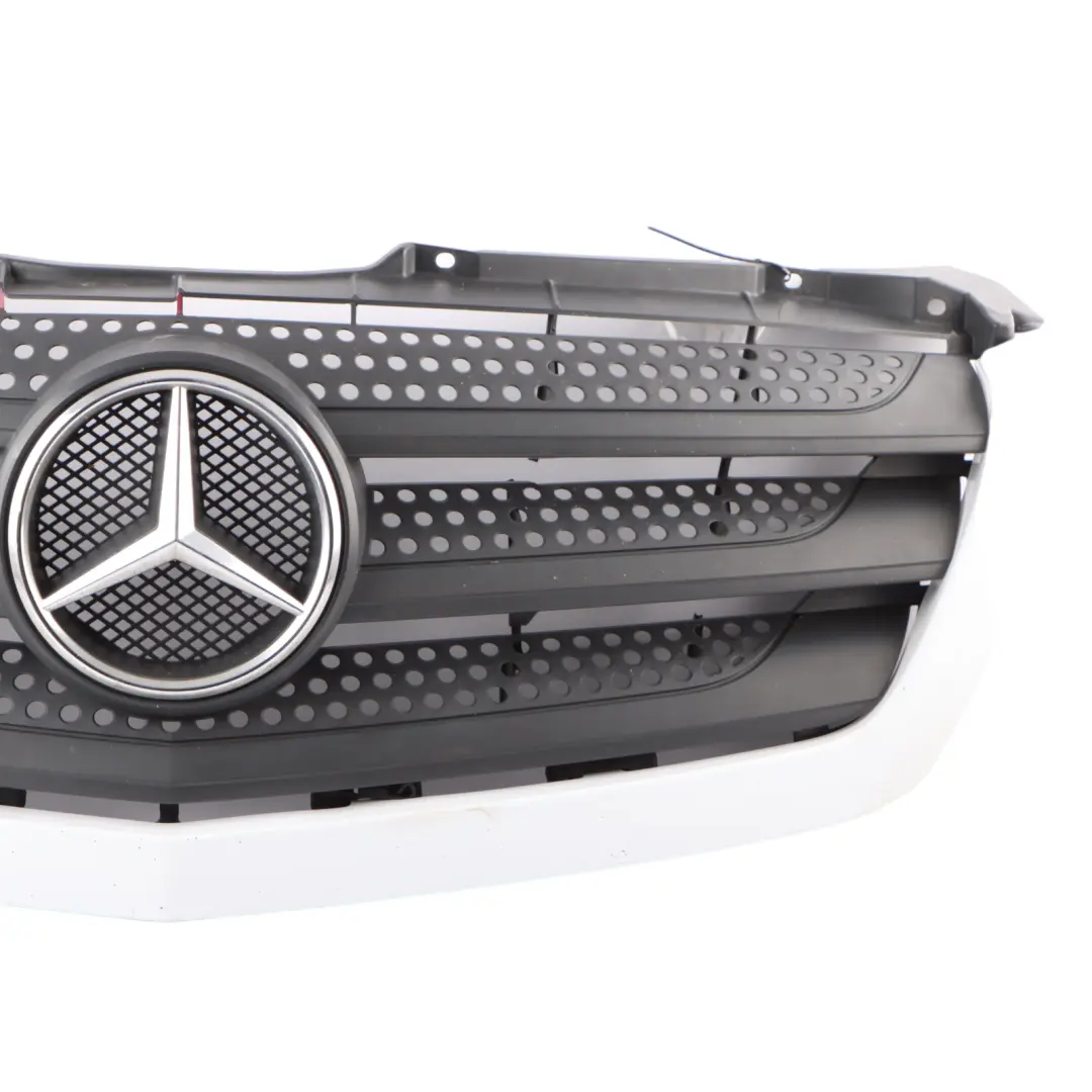 Front Grille Hood Radiator Covering Trim Arctic White to Mercedes Sprinter W906 with Part number A9068880523 Mercedes Sprinter W906 Front Grille Hood Radiator Covering Trim Arctic White - SKU A9068880523-ARW - Part number A9068880523