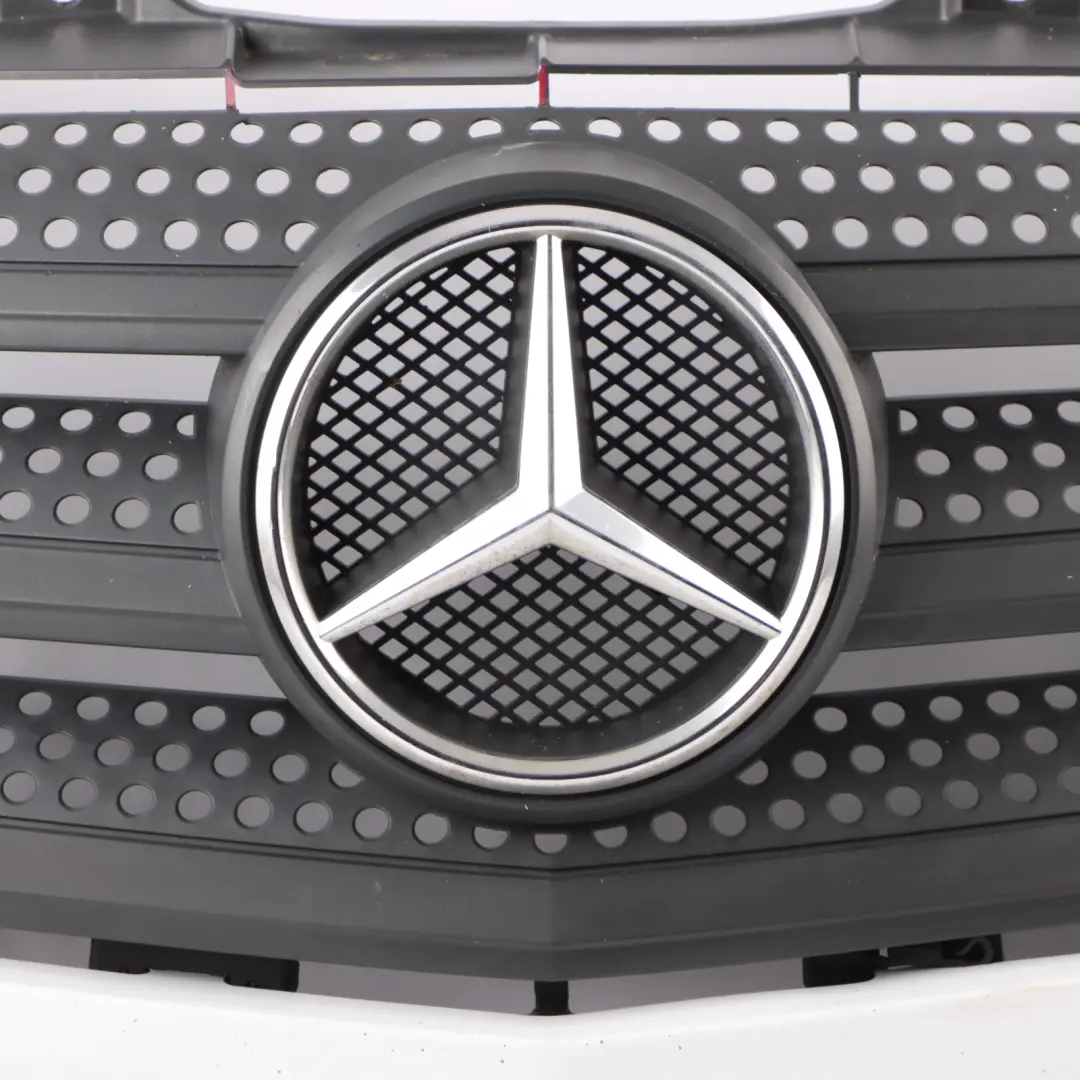 Front Grille Hood Radiator Covering Trim Arctic White to Mercedes Sprinter W906 with Part number A9068880523 Mercedes Sprinter W906 Front Grille Hood Radiator Covering Trim Arctic White - SKU A9068880523-ARW - Part number A9068880523
