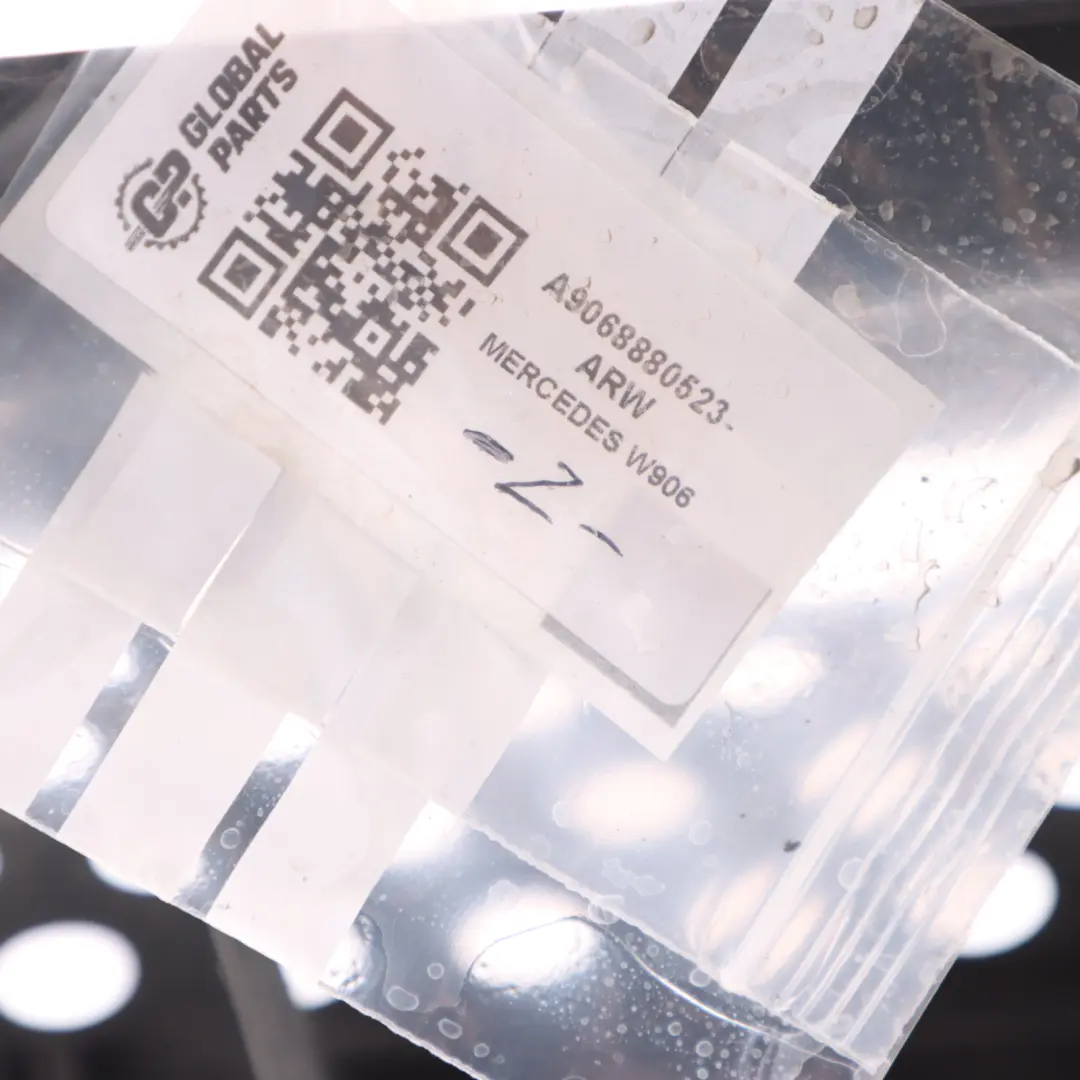 Front Grille Hood Radiator Covering Trim Arctic White to Mercedes Sprinter W906 with Part number A9068880523 Mercedes Sprinter W906 Front Grille Hood Radiator Covering Trim Arctic White - SKU A9068880523-ARW - Part number A9068880523