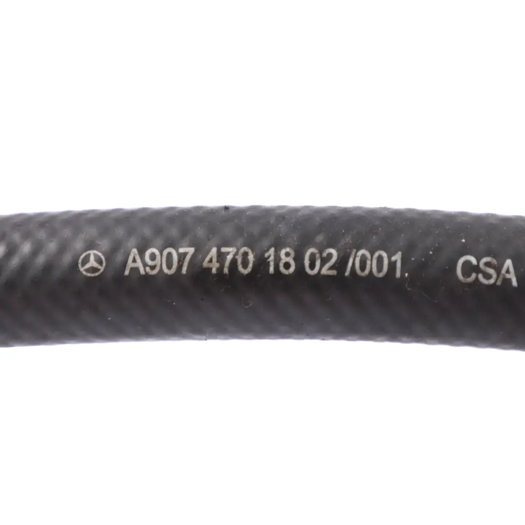 Mercedes W907 Diesel OM654 Fuel Line Fuel Feed Return Pipe Hose - SKU A9074701802 - Part number A9074701802