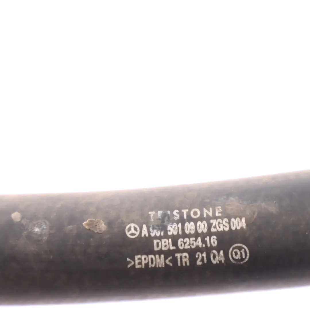 W907 OM654 Water Pipe Engine Coolant Cooling Hose Line to Mercedes with Part number A9075010900 Mercedes W907 OM654 Water Pipe Engine Coolant Cooling Hose Line - SKU A9075010900 - Part number A9075010900