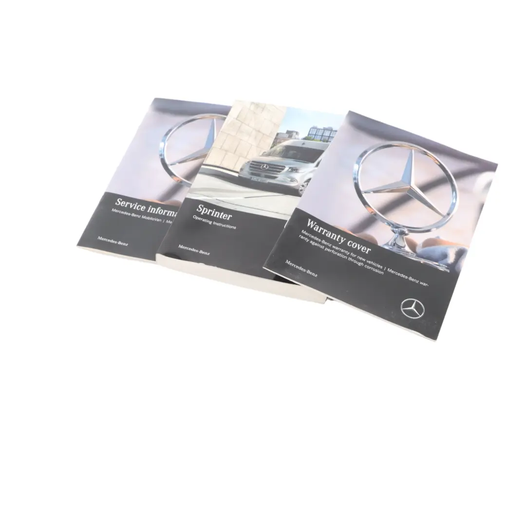 W907 Owner's Handbook Book Instructions Manual Case Wallet to Mercedes with Part number A9075846908 Mercedes W907 Owner's Handbook Book Instructions Manual Case Wallet - SKU A9075846908 - Part number A9075846908