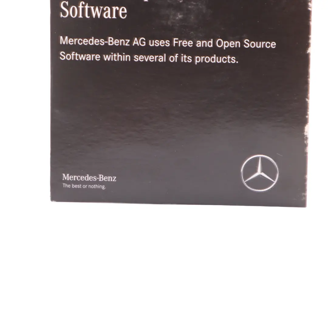 W907 Open Source Software CD Licence Information to Mercedes Sprinter with Part number A9078272500 Mercedes Sprinter W907 Open Source Software CD Licence Information - SKU A9078272500 - Part number A9078272500